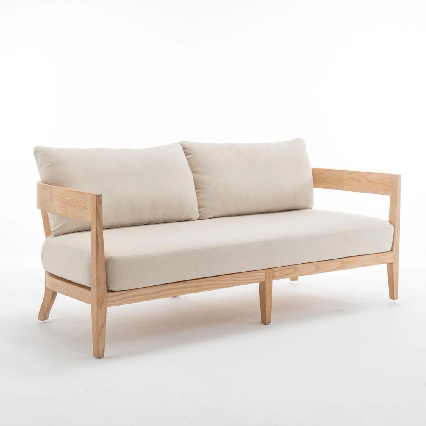 Sedona Lounge Chair with Ivory Cushion
